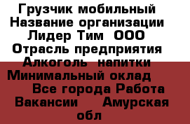 Грузчик мобильный › Название организации ­ Лидер Тим, ООО › Отрасль предприятия ­ Алкоголь, напитки › Минимальный оклад ­ 5 000 - Все города Работа » Вакансии   . Амурская обл.